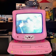 Y2K Disney Princess Pink CRT