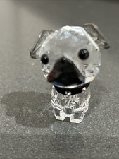 Swarovski cut glass  Pug Puppy Roxy