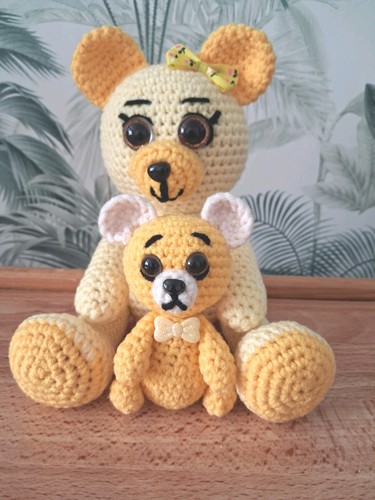 Mamma and baby teddies - baby,