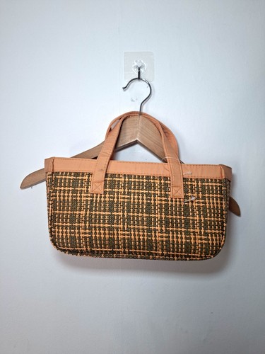 Y2k vintage orange woven - orange,