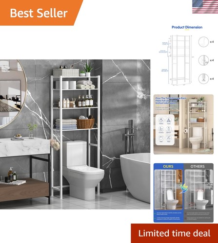 Tier over the toilet storage - 4,