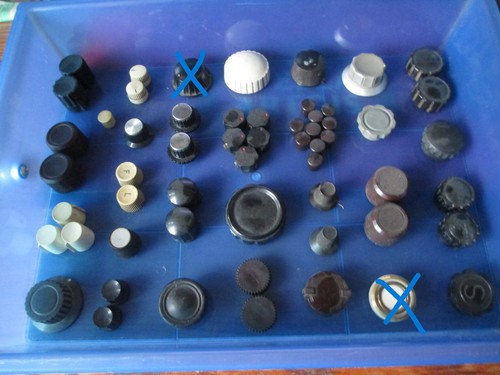 Vintage knobs for - knobs, record