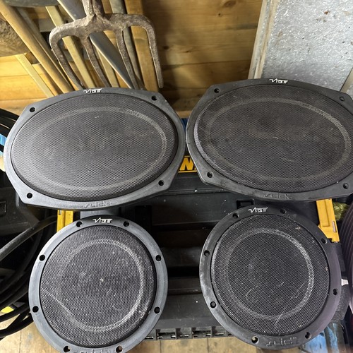 Set vibe slick black speakers - black,