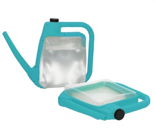 Collapsable blue watering can - blue,