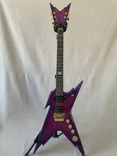 Professional Custom Dean Dime Razorback DCR Black Tooth Limited Guitar 6 strings