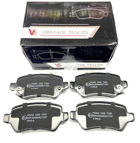 Rear brake pad - rear, set