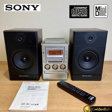Sony CMT-M100MD Mini Hi-Fi System CD / MD / Radio – Serviced + Uprated Speakers!