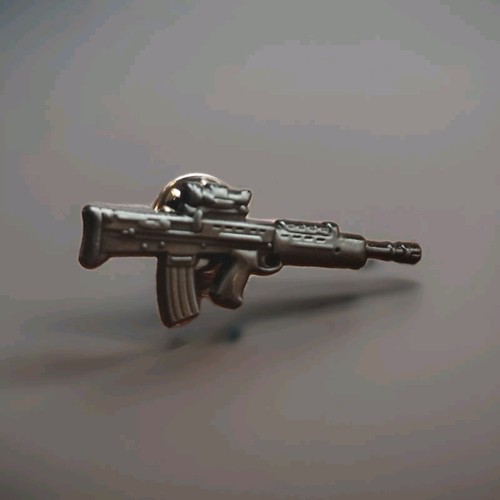 Sa80 rifle pin badge - sa80,