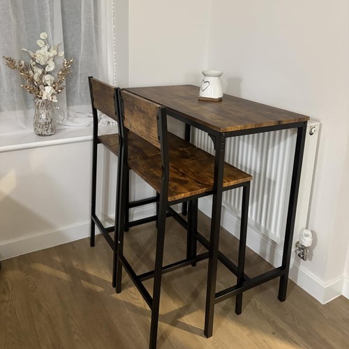 Breakfast bar table and - bar, stools