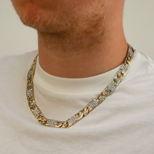 Pre owned 9ct gold - pre-owned, 20"