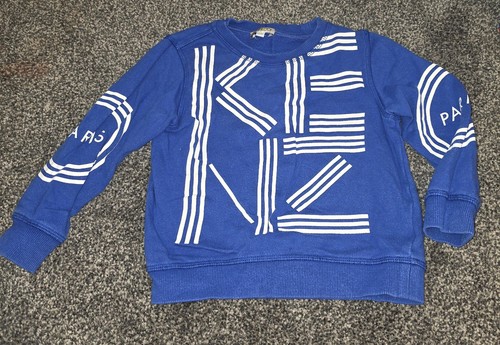 Blue kenzo boys jumper - boys, 4