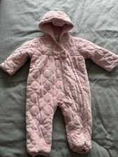 Next Girl's Pink Snowsuit All