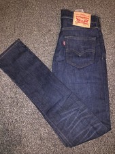 LEVI'S 510 Jeans Mens Blue Slim Skinny W30 L34
