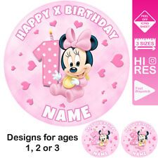 Minnie Mouse Cake Topper 1st