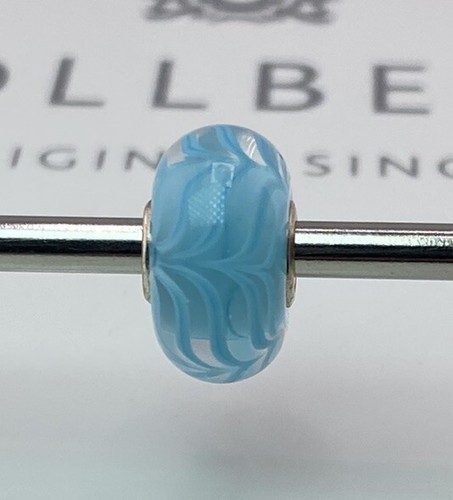 Trollbeads unique blue bead - trollbeads,