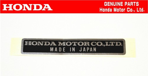 Honda genuine made japan - genuine,