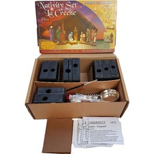 Prince August Xmas Nativity Set La Creche Metal Casting Model Mould Kit 54mm