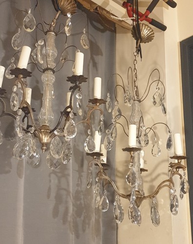Beautiful pair tall antique - of,