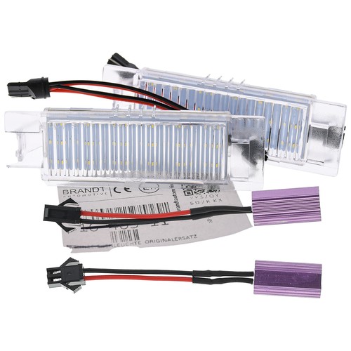 License plate lighting - , for