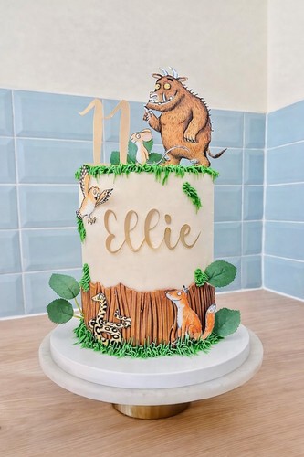 Gruffalo style cake topper