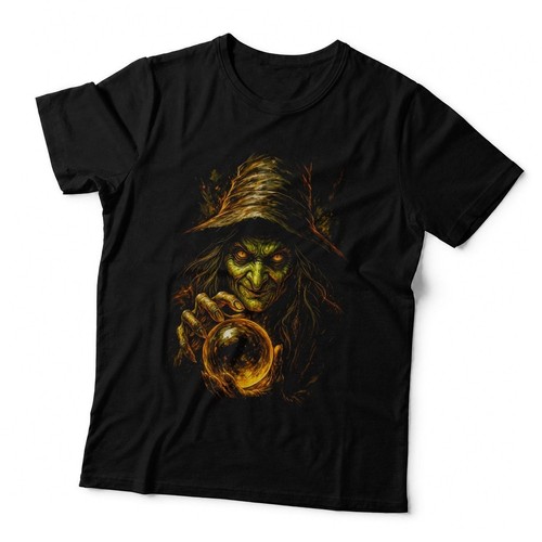 Crystal ball witch shirt - witch, t-shirt