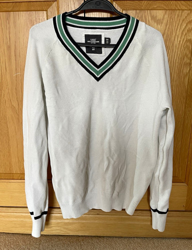 White cricket jumper men - jumper, men’s