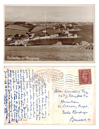 Postcard portmellon nr - -,