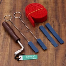 6 Pcs Piano Tuning Tools Professional Piano Tuning Hammer Wrench Lever Tool Kit