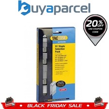 Tacwise 0204 91 15-30mm Staples Galvanised 2800 Mixed Pack - 191 Duo 35 Ranger