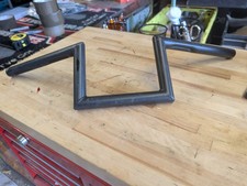 Motorcycle Handlebars Custom Chopper Project 4" Tall Z Bar Looking 25mm 1" #G36