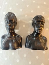 Vintage African Carved Wooden Figures
