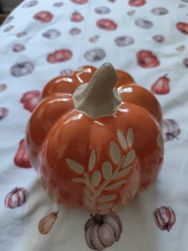 Ceramic autumn decorative - ceramic,