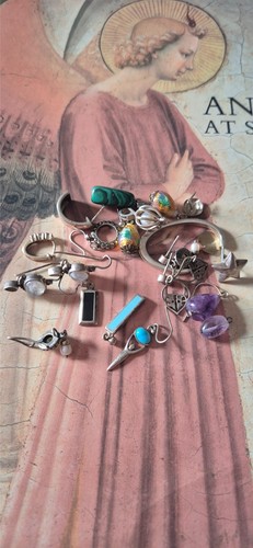 Scrap sterling silver odd - silver, or