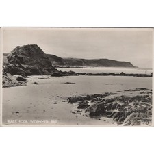 Postcard Black Rock Widemouth