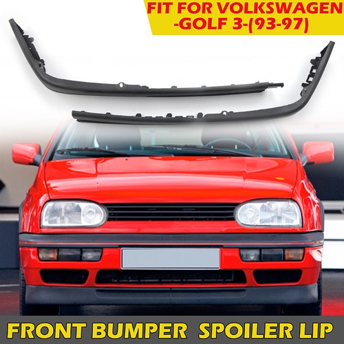 Pair set front bumper spoiler - pair,