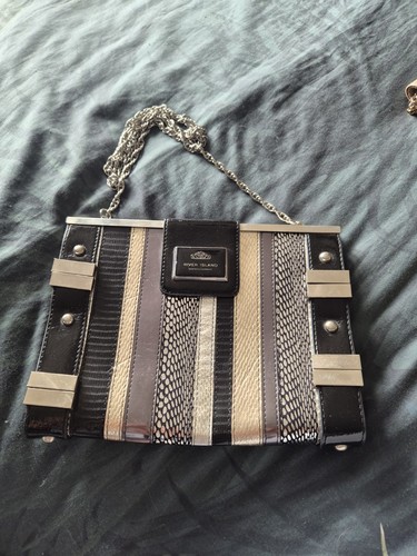 River island clutch bag with - island,