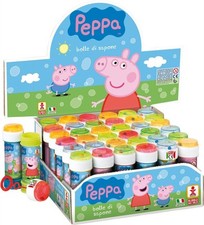 Peppa Pig Bubble Blowing Tubs Childrens Party Bag Filler Toys