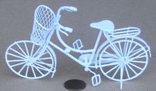 Dolls House Bicycle White