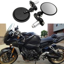 Motorcycle 7/8" Folding Bar End Side Mirrors For Yamaha FZ1 FZ6 FZ6R FZ09 MT09