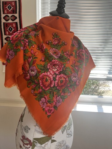 Russia wool orange rare color - orange,