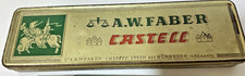 Vintage A.W.Faber Castell Pencils Refills Sharpeners in Tin Box HB 2B 4H