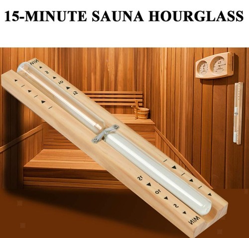 Sand clock wood timer - sand,