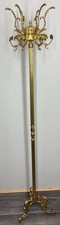 Coat Stand Vintage French Brass Ornate Hall Tree Hanger Rack LOT 3921