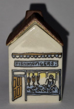 WADE 1980s THE FISHMONGER'S SHOP Whimsey-On-Why Set Five 1987-88 Building No.34