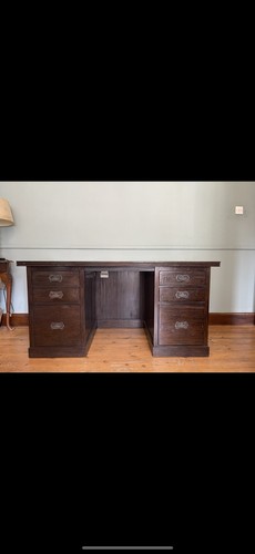 Solid indonesian teak desk - teak,
