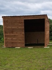 12’ x 12’ wooden field shelter