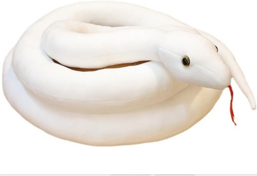 Giant snake teddy - teddy, stuffed