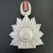 Rare West German Police Shako Insignia Police Helmet Plate 