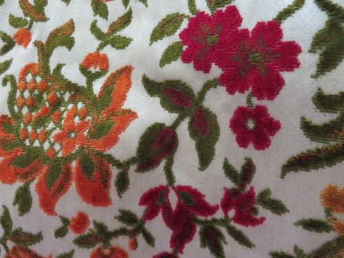 Huge vintage carpet bag - carpet,