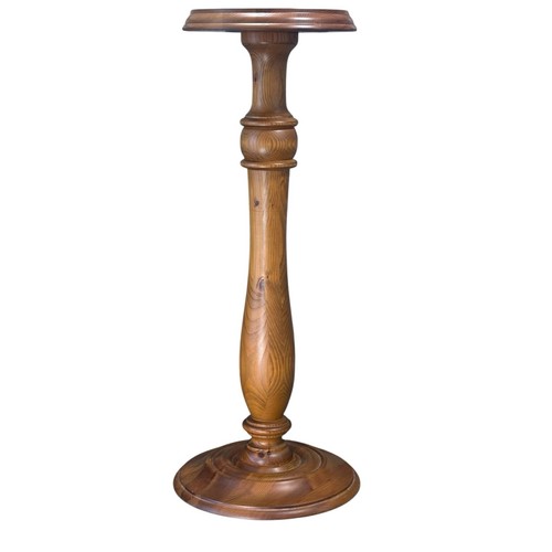 Vintage solid pine turned - vintage,